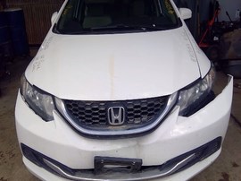 2014 HONDA CIVIC, WHITE,  1.8L, AT,  A25187